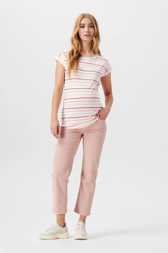 ESPRIT Gestreiftes T-Shirt Aus Bio-Baumwolle 1 ESPRIT Gestreiftes T-Shirt Aus Bio-Baumwolle