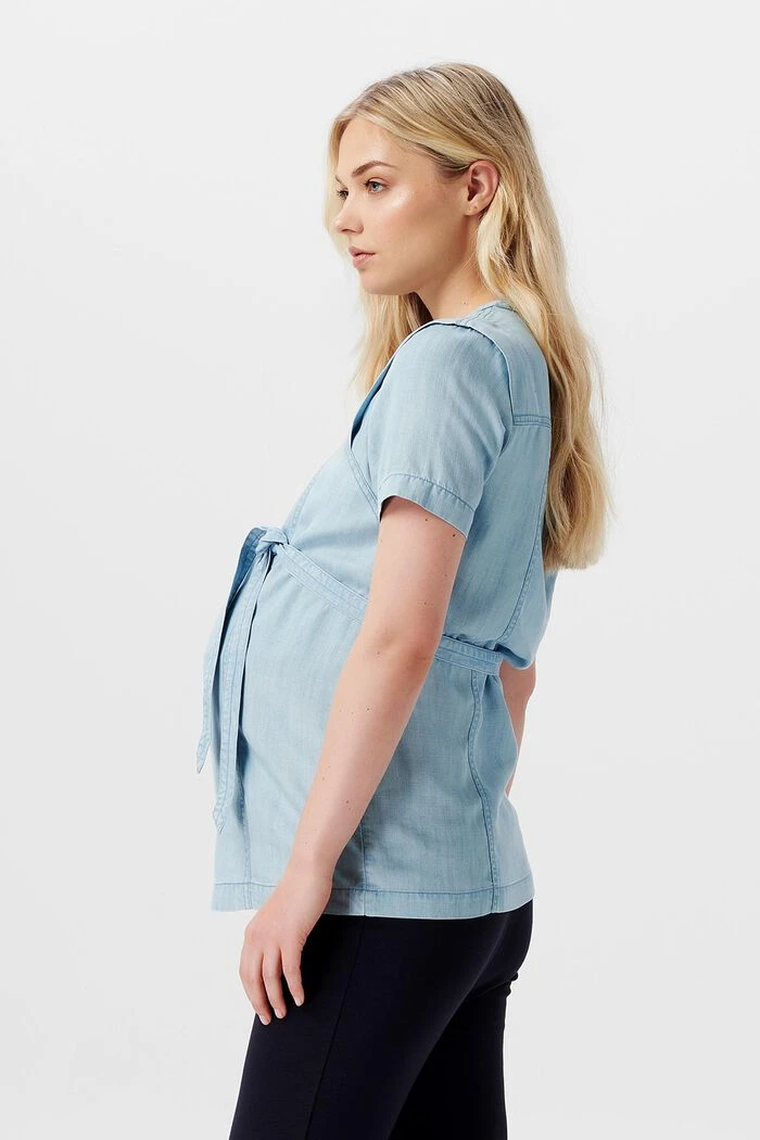 ESPRIT Bluse Mit V-Ausschnitt Und Knöpfen 3 ESPRIT Bluse Mit V-Ausschnitt Und Knöpfen – Bild 3