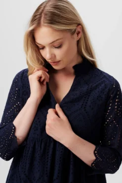 ESPRIT Kleid Mit Lochstickerei Und Stillfunktion -Esprit Geschäft 3820413 485 16