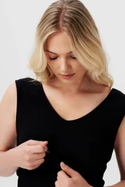 ESPRIT Geripptes Kleid Mit Stillfunktion, Bio-Baumwolle -Esprit Geschäft 3830412 003 16