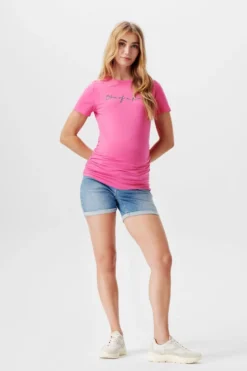 ESPRIT Jeansshorts Mit Überbauchbund