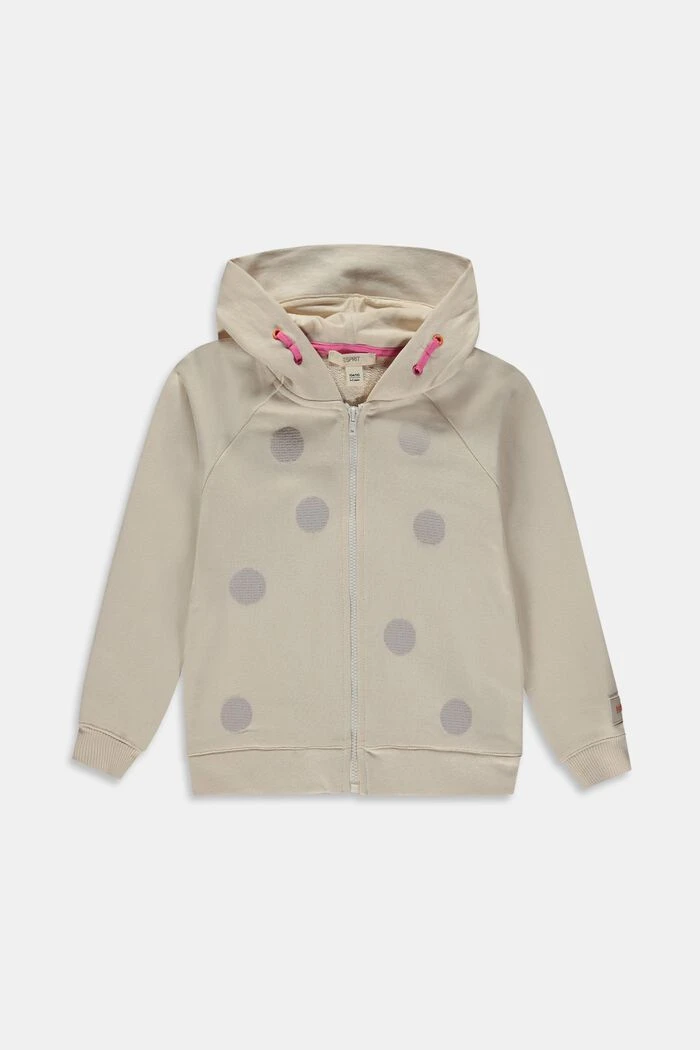 ESPRIT Baumwoll-Hoodie Mit Durchgehendem Reißverschluss 1 ESPRIT Baumwoll-Hoodie Mit Durchgehendem Reißverschluss