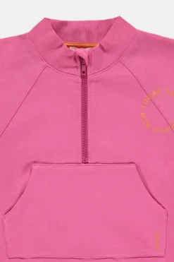 ESPRIT Sweatshirt Aus Baumwolle Mit Halblangem Zipper -Esprit Geschäft 7310151503 661 25