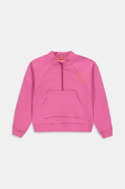 ESPRIT Sweatshirt Aus Baumwolle Mit Halblangem Zipper