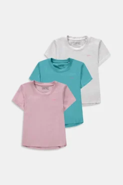 ESPRIT 3er-Pack T-Shirts Mit Logoprint