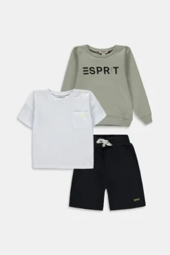 ESPRIT Gemischtes Set: Sweatshirt, T-Shirt Und Shorts