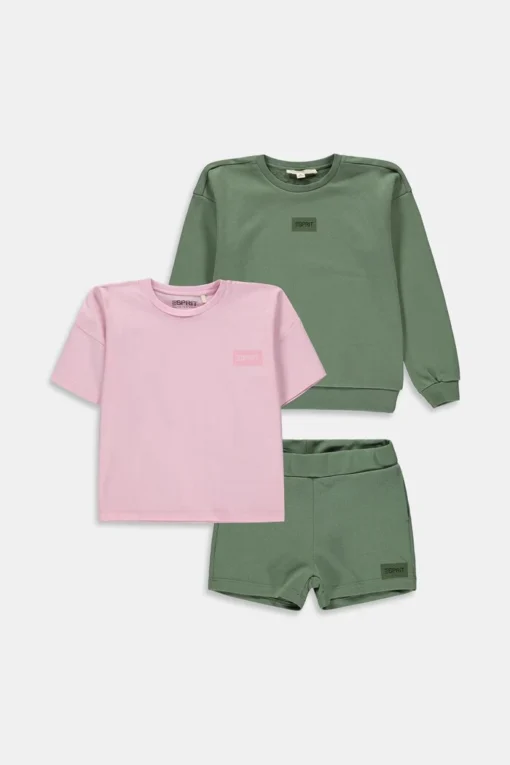 ESPRIT Gemischtes Set: Sweatshirt, T-Shirt Und Shorts -Esprit Geschäft 7311253737 346 27