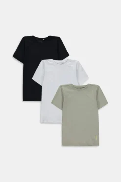 ESPRIT 3er-Pack T-Shirts Aus Reiner Baumwolle