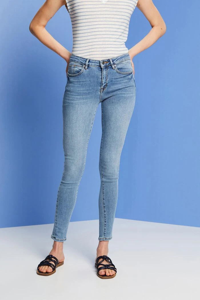 ESPRIT Washed Jeans Mit Bio-Baumwolle 1 ESPRIT Washed Jeans Mit Bio-Baumwolle