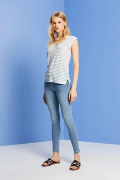 ESPRIT Washed Jeans Mit Bio-Baumwolle 11 ESPRIT Washed Jeans Mit Bio-Baumwolle -Esprit Geschäft 990EE1B331 903 15