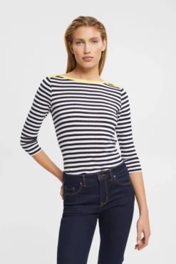 ESPRIT U-Boot-Shirt In Streifenoptik
