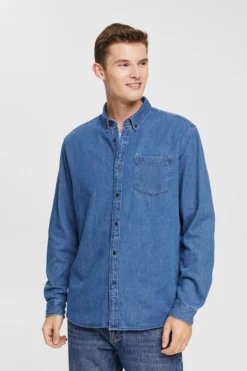 ESPRIT Denim-Shirt