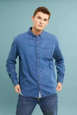 ESPRIT Denim-Shirt -Esprit Geschäft 992CC2F302 902 77