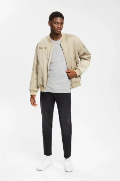 ESPRIT T-Shirt Aus Meliertem Jersey, LENZING™ ECOVERO™ -Esprit Geschäft 992CC2K310 039 14