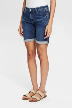 ESPRIT Jeans-Shorts Aus Bio-Baumwoll-Mix
