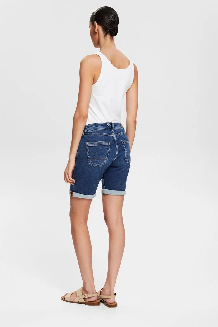 ESPRIT Jeans-Shorts Aus Bio-Baumwoll-Mix 4 ESPRIT Jeans-Shorts Aus Bio-Baumwoll-Mix – Bild 4