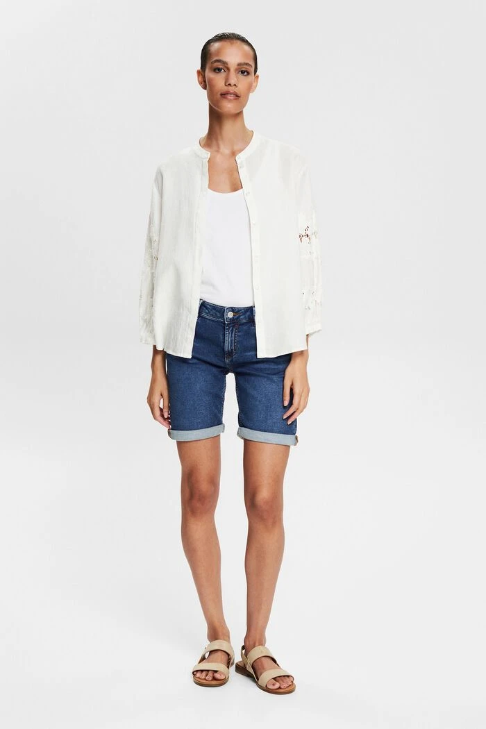 ESPRIT Jeans-Shorts Aus Bio-Baumwoll-Mix 2 ESPRIT Jeans-Shorts Aus Bio-Baumwoll-Mix – Bild 2