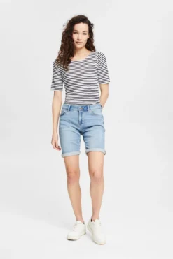 ESPRIT Denim-Shorts Aus Bio-Baumwoll-Mix -Esprit Geschäft 992EE1C311 903 15