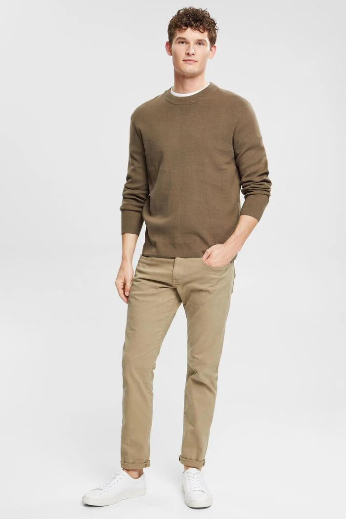 ESPRIT Slim-Fit-Hose Aus Organischer Baumwolle 2 ESPRIT Slim-Fit-Hose Aus Organischer Baumwolle – Bild 2