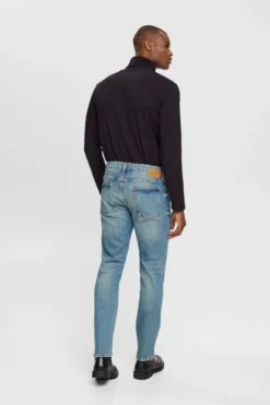 ESPRIT Slim Jeans Im Stonewashed Look, Aus Organic Cotton 13 ESPRIT Slim Jeans Im Stonewashed Look, Aus Organic Cotton -Esprit Geschäft 992EE2B307 902 11