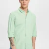 ESPRIT Nachhaltiges Baumwollhemd Slim Fit
