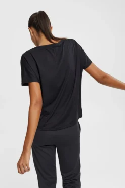 ESPRIT Active-T-Shirt Mit V-Ausschnitt Und E-DRY -Esprit Geschäft 992EI1K314 001 11