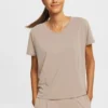 ESPRIT Active-T-Shirt Mit V-Ausschnitt Und E-DRY