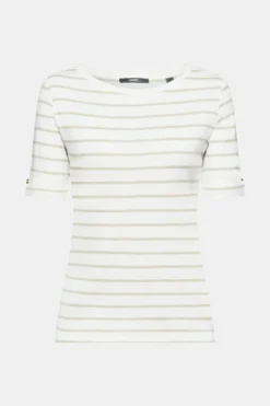 ESPRIT Gestreiftes T-Shirt 11 ESPRIT Gestreiftes T-Shirt -Esprit Geschäft 992EO1K309 335 20
