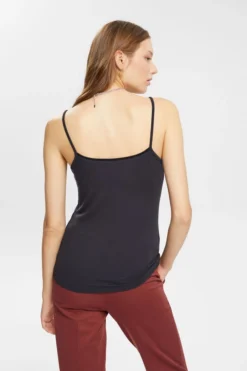 ESPRIT Basic-Top Mit Spaghetti-Trägern, LENZING™ ECOVERO™ -Esprit Geschäft 992EO1K318 001 11