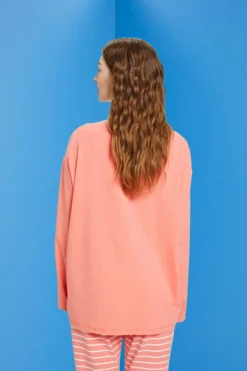 ESPRIT Langarm-Pyjamaobterteil -Esprit Geschäft 992ER1Y313 646 11