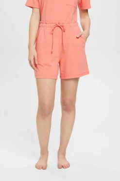 ESPRIT Jersey-Shorts Mit Elastischem Bund