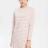 ESPRIT Jersey-Nachthemd Mit Streifenmuster