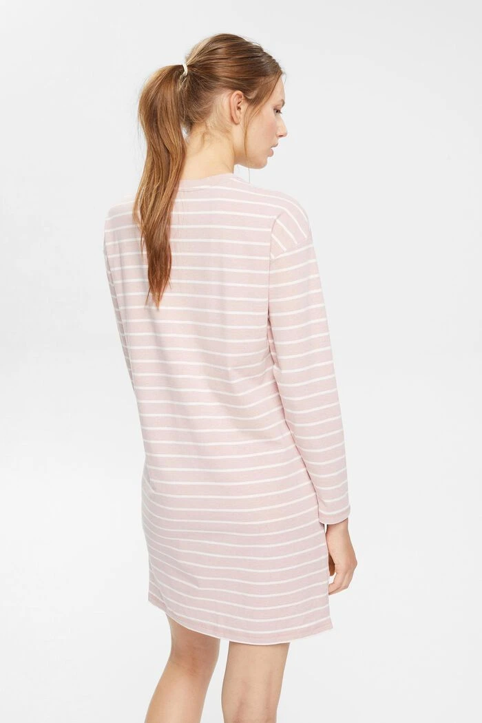 ESPRIT Jersey-Nachthemd Mit Streifenmuster 2 ESPRIT Jersey-Nachthemd Mit Streifenmuster – Bild 2