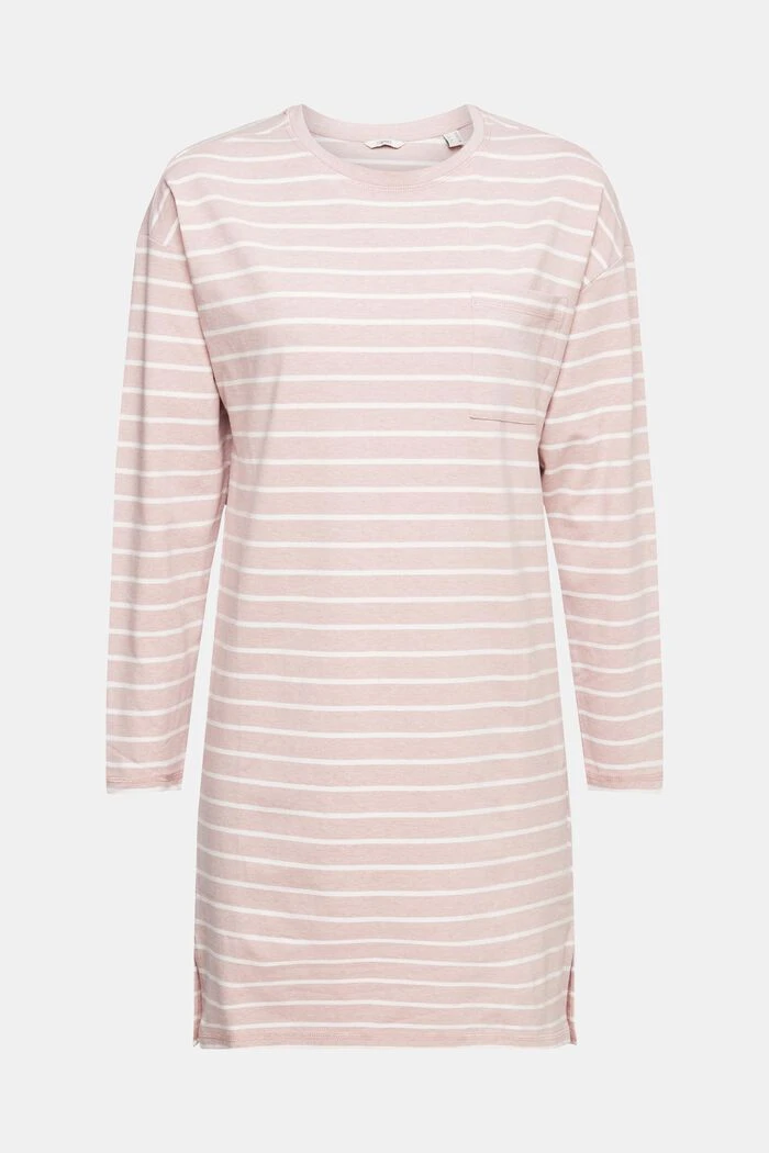 ESPRIT Jersey-Nachthemd Mit Streifenmuster 6 ESPRIT Jersey-Nachthemd Mit Streifenmuster – Bild 6