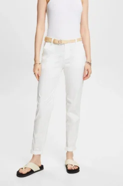 ESPRIT Cropped Chino Aus Bio-Baumwolle