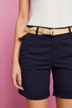 ESPRIT Shorts Mit Raffia-Flechtgürtel -Esprit Geschäft 993EE1C305 400 16