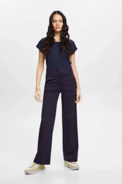 ESPRIT T-Shirt Aus Slub Baumwolle 11 ESPRIT T-Shirt Aus Slub Baumwolle -Esprit Geschäft 993EE1K312 400 15