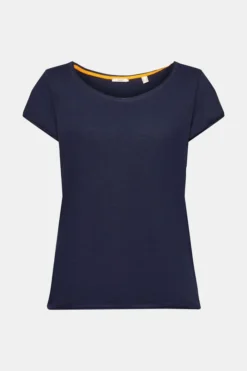 ESPRIT T-Shirt Aus Slub Baumwolle 13 ESPRIT T-Shirt Aus Slub Baumwolle -Esprit Geschäft 993EE1K312 400 20