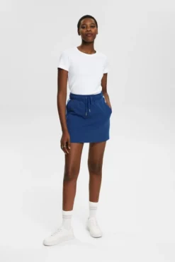 ESPRIT T-Shirt Mit Geripptem Rundhalsausschnitt -Esprit Geschäft 993EE1K344 100 15