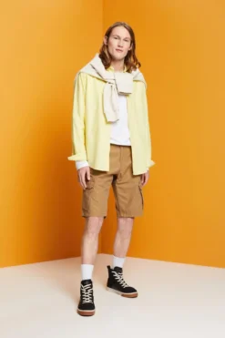 ESPRIT Cargoshorts, 100% Baumwolle -Esprit Geschäft 993EE2C301 230 15