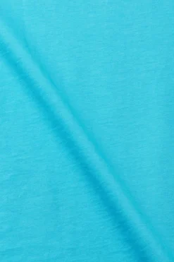 ESPRIT T-Shirt Aus Baumwolle Mit V-Ausschnitt, Slim Fit -Esprit Geschäft 993EE2K305 380 17