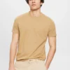 ESPRIT Rundhals-T-Shirt Aus Reiner Baumwolle