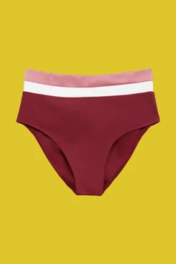 ESPRIT Dreifarbige Bikinihose Mit Hohem Bund -Esprit Geschäft 993EF1A322 610 20