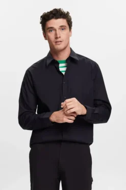 ESPRIT Schmal Geschnittenes Baumwollhemd