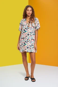 ESPRIT Strandtunika Mit Floralem Muster 8 ESPRIT Strandtunika Mit Floralem Muster -Esprit Geschäft 993ER1A304 402 14