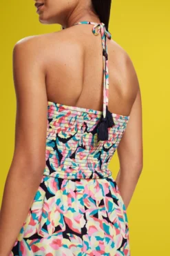 ESPRIT Gesmoktes Schlauchkleid In Maxilänge -Esprit Geschäft 993ER1A307 402 16