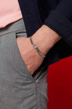 ESPRIT Gliederarmband Mit Breiter Schließe -Esprit Geschäft ESBR23124MSI 090 34